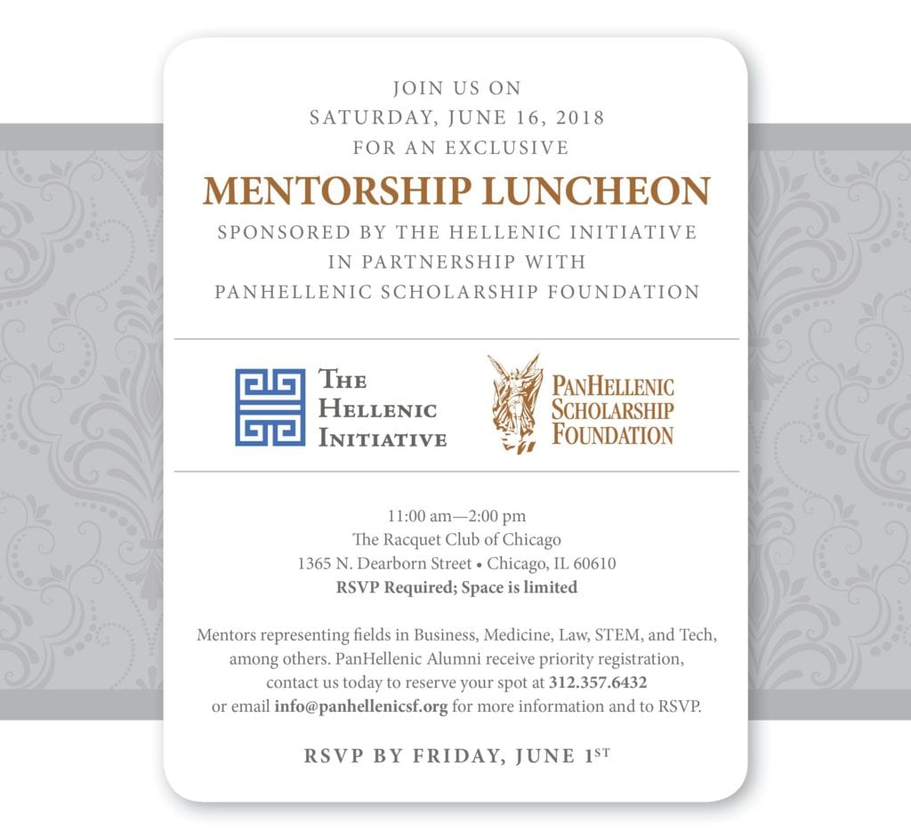 Panhellenic Scholarship Foundation Luncheon