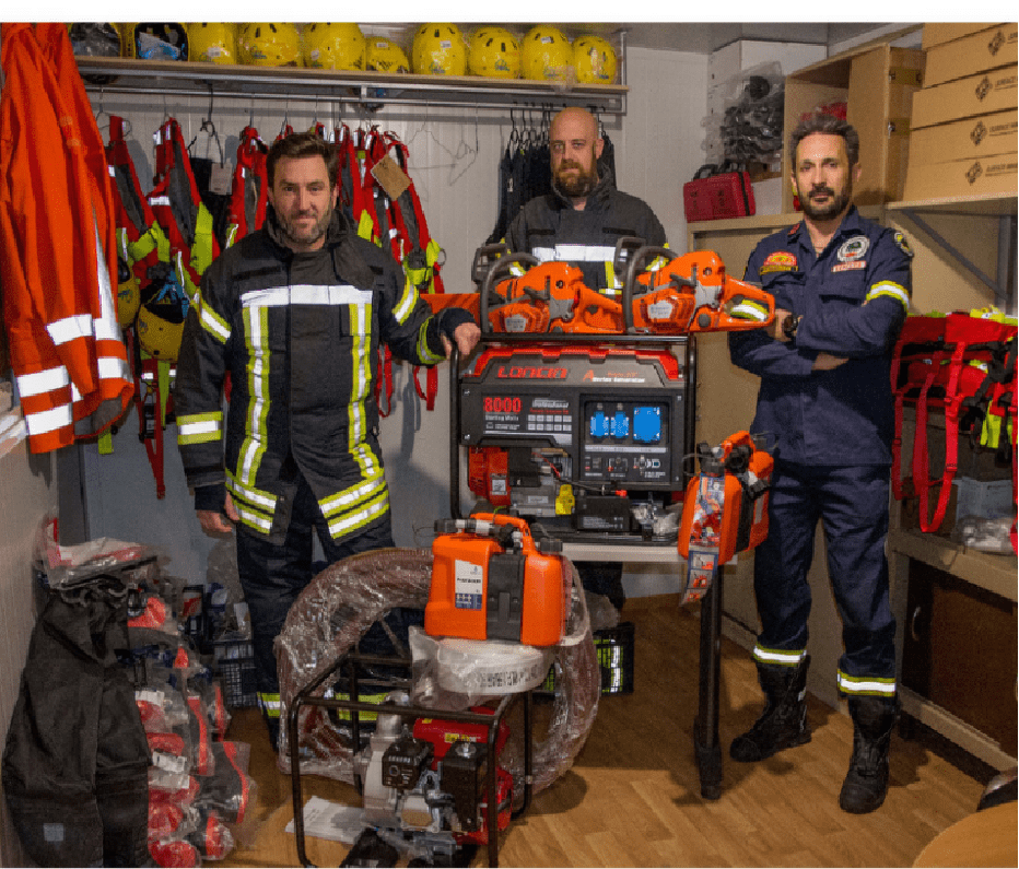 The Hellenic Initiative and Desmos Build Up Greece’s Firefighting Capacity