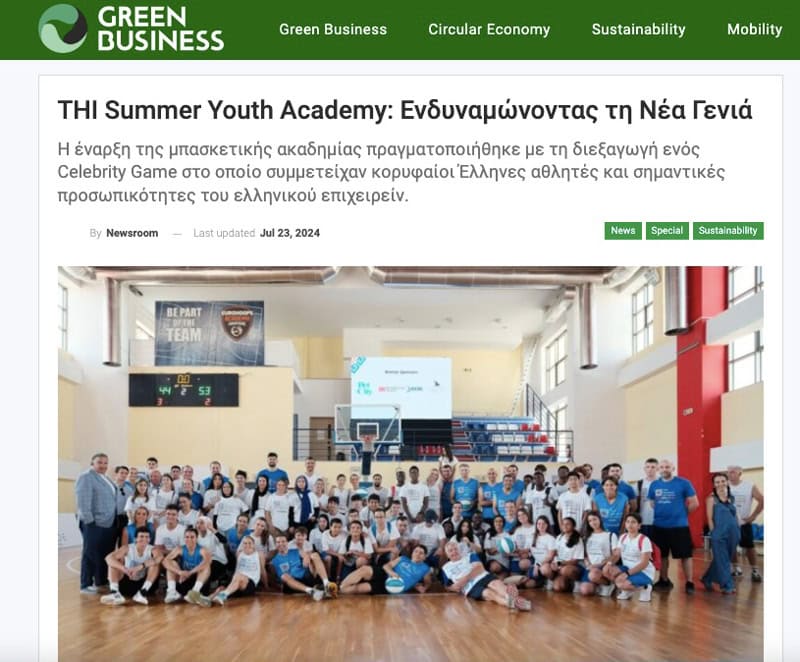 THI Summer Youth Academy: Empowering Youth